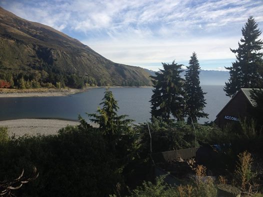 April 2015-next to the start line